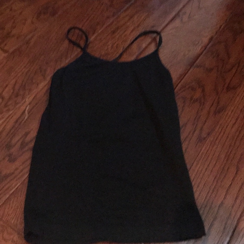 Forever 21 Black Crossback Tanktop